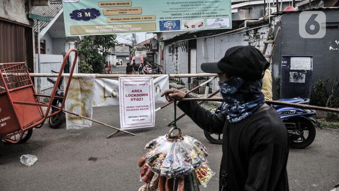 74 RW di DKI  Berstatus Zona Merah Covid 19  Terbanyak di 