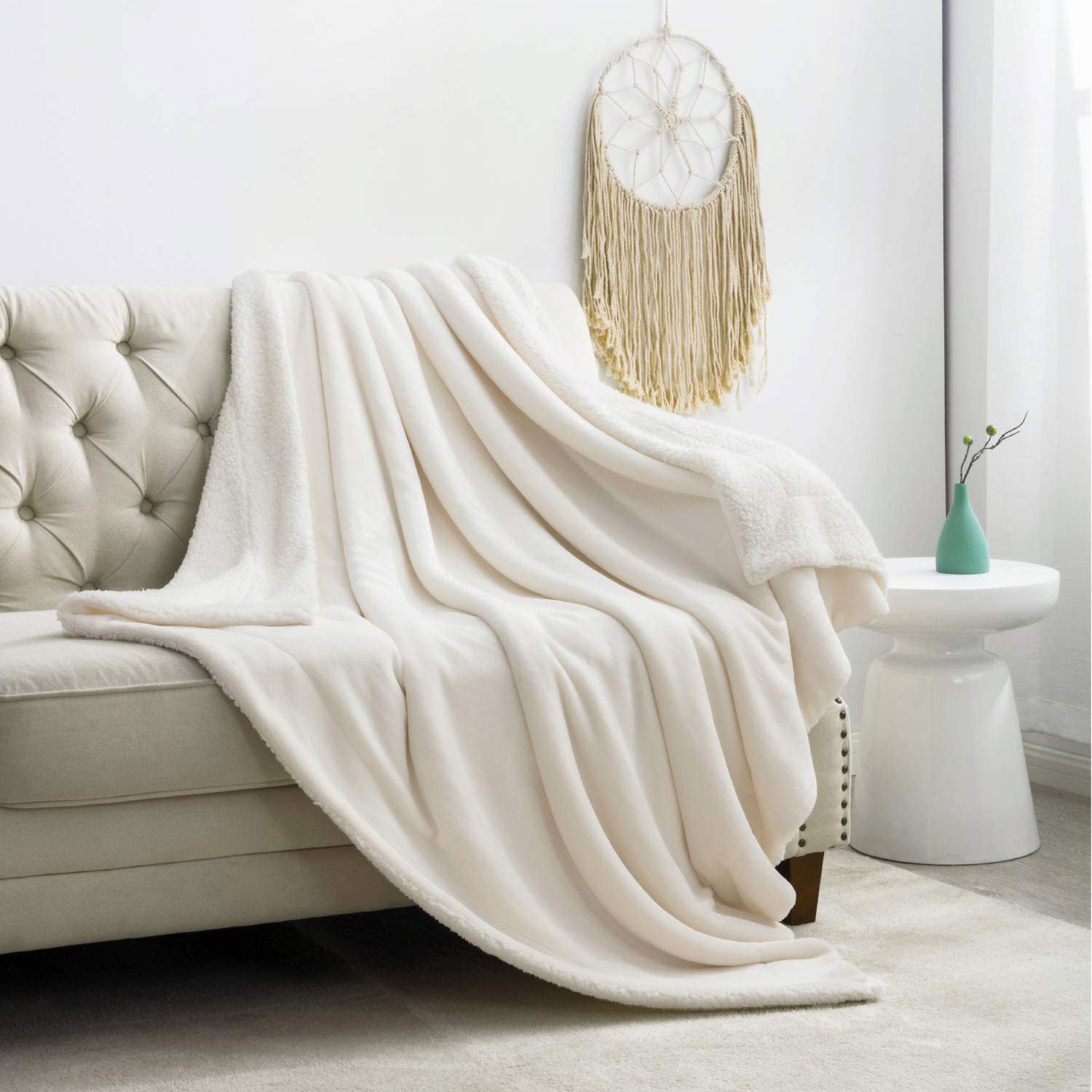 This Throw Blanket Is Like a Sherpa Jacket for Your Bed