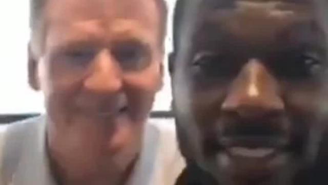 Antonio Brown and Roger Goodell make a video that's perfectly awkward