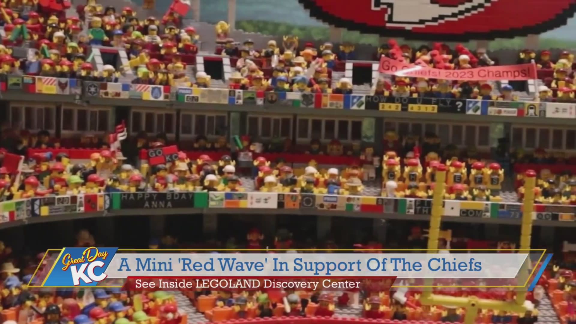 A Mini 'Red Wave' In Support Of The Chiefs