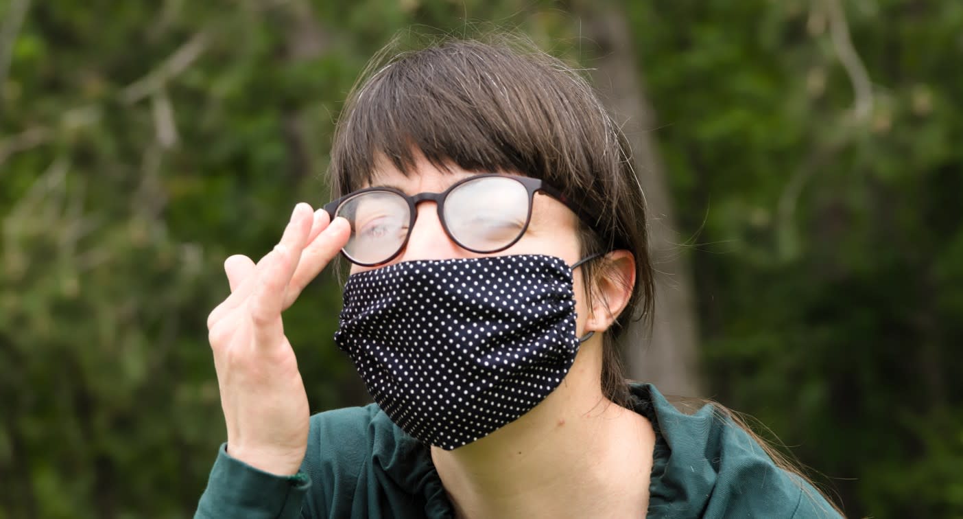 How to clean foggy glasses with masks Warby Parker AntiFog Spray review