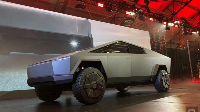 Tesla Cybertruck prototype November 2019