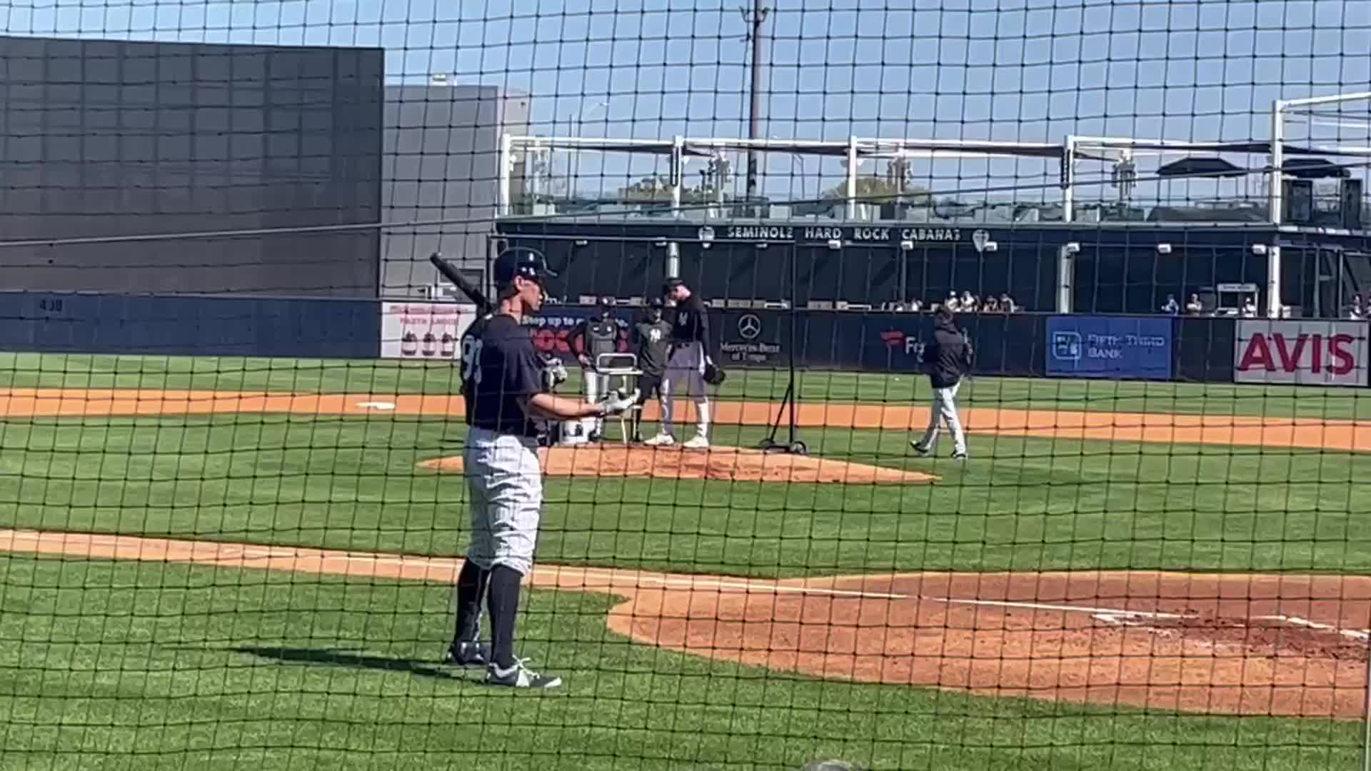 Aaron Judge faces Ron Marinaccio at Yankees spring training