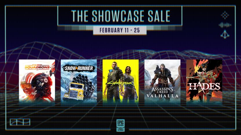 Epic Games Showcase Sale