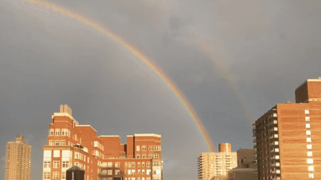 double rainbow video