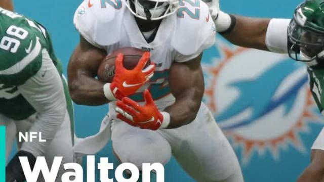 Mark Walton released by the Dolphins after allegedly punching pregnant woman