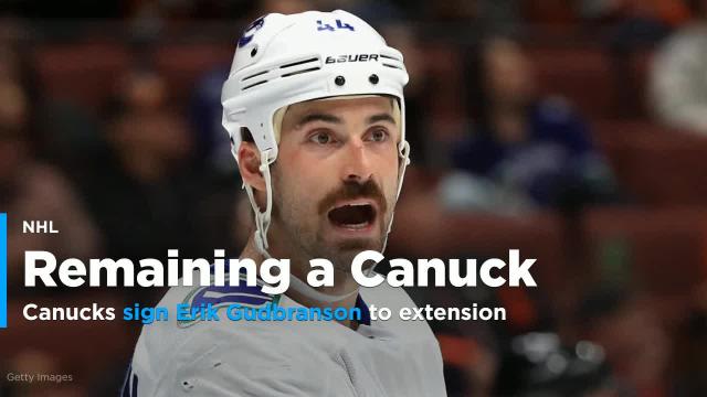 Vancouver Canucks sign defenceman Gudbranson to three-year contract extension