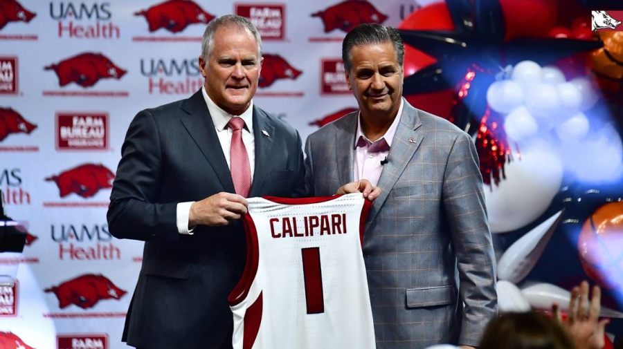 Lexington Herald-Leader - On Wednesday night, John Calipari was introduced in his new post as Arkansas basketball