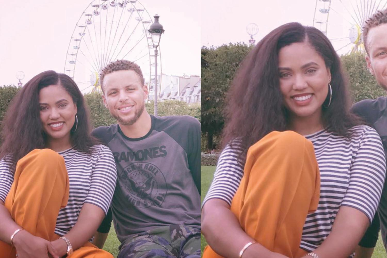 Ayesha Curry Shows Off Natural Hair In Paris