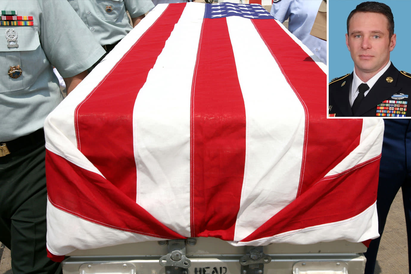 Grieving Army Widow Meets Her Husband's Coffin on Airport ...