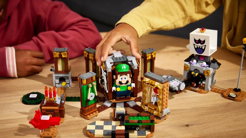 'Luigi's Mansion' Lego set