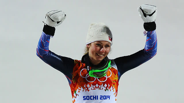 Mikaela Shiffrin inspired by Russian skater