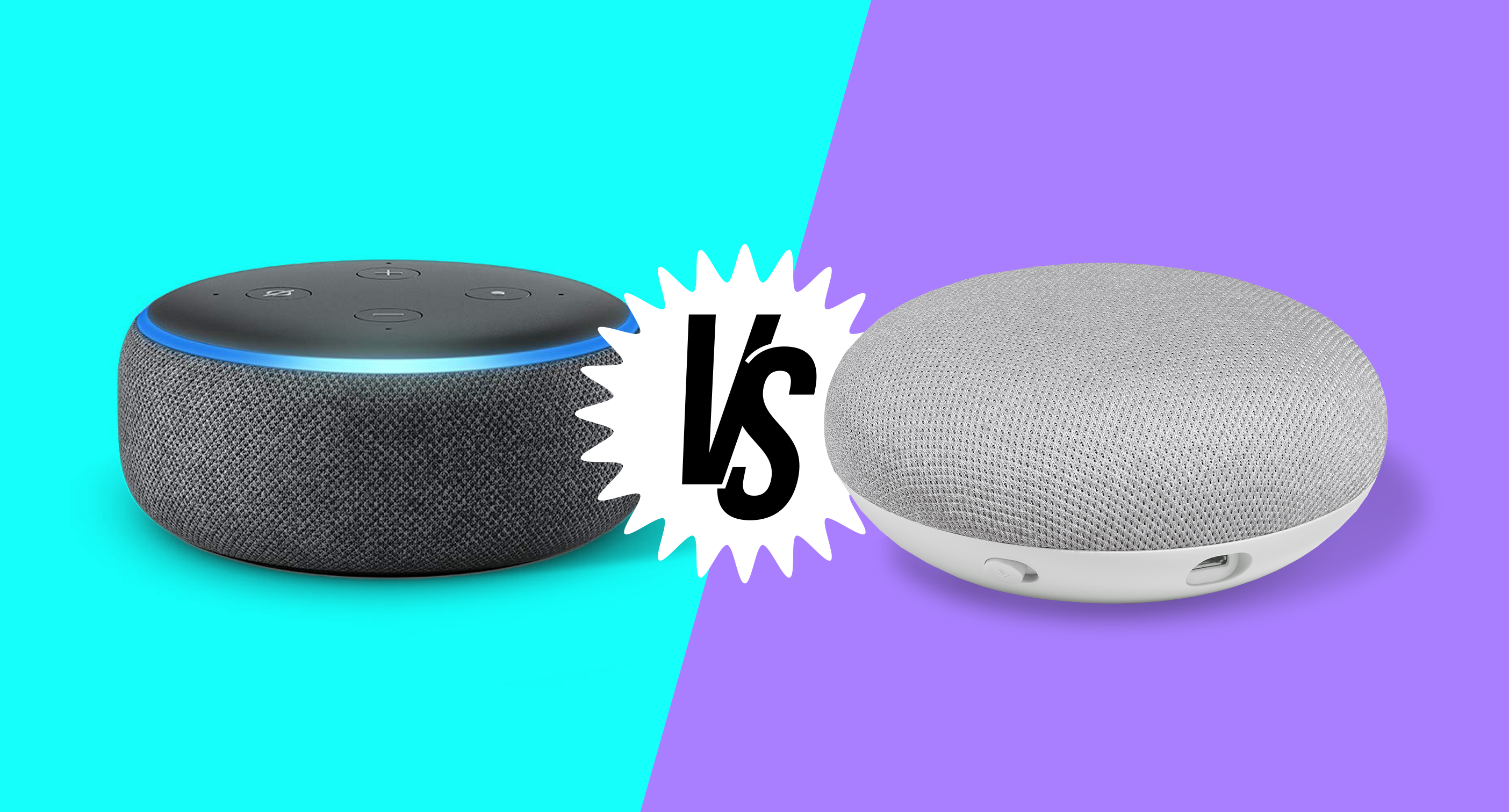 echo dot vs google mini sound quality