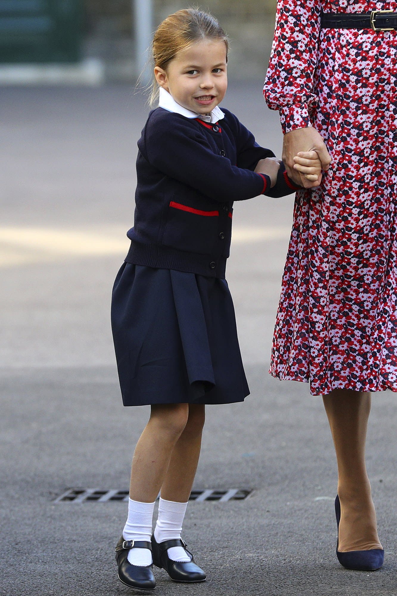 All About Princess Charlotte's New School Uniform (and First Day Hairdo!)