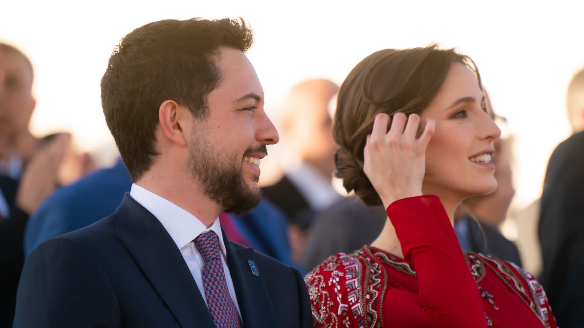 Crown Prince Hussein shares 'precious' father-daughter moment with Princess Iman