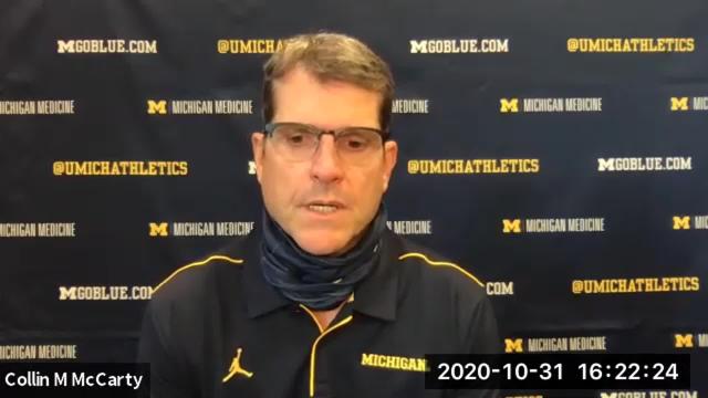 Jim Harbaugh explains where Michigan football went wrong in upset loss to MSU