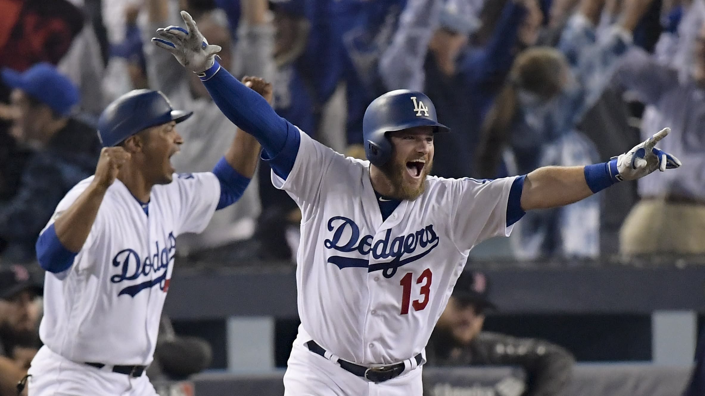 Dodgers win longest game in World Series history to cut Red Sox lead to 21