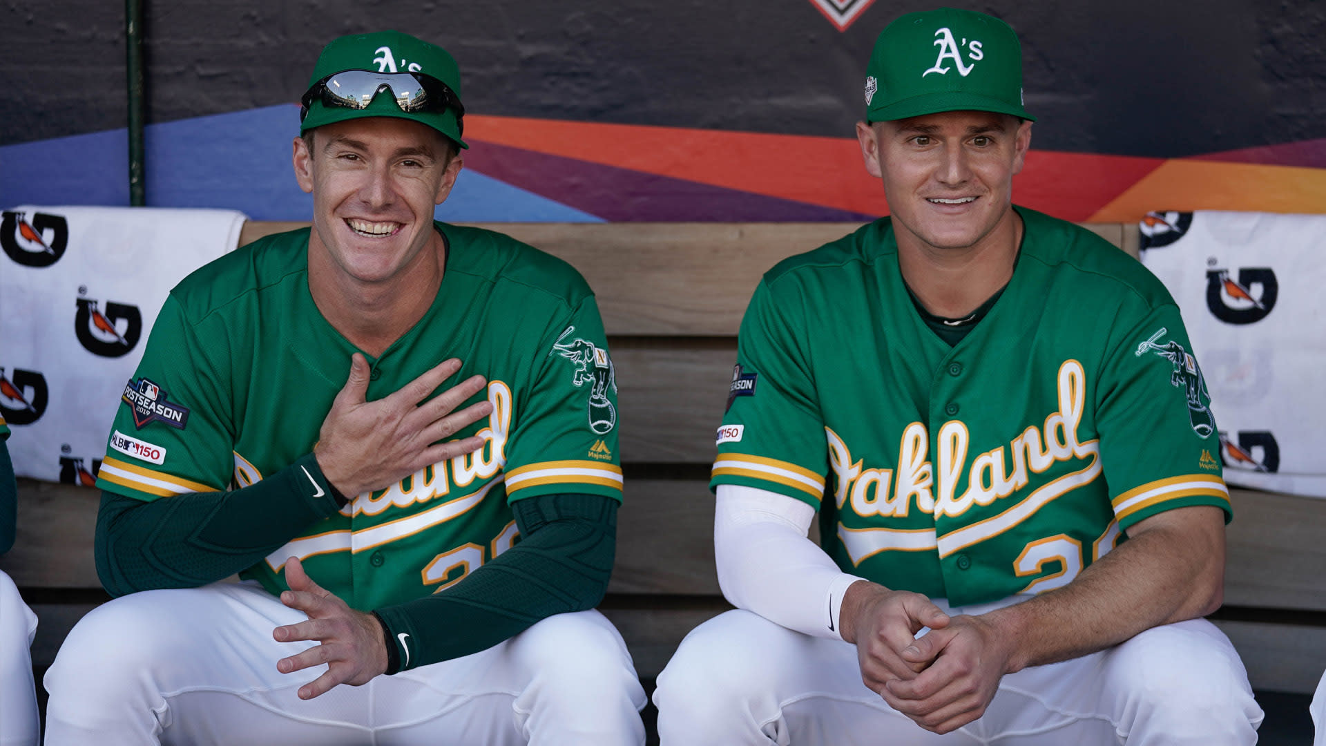 oakland a's green uniforms