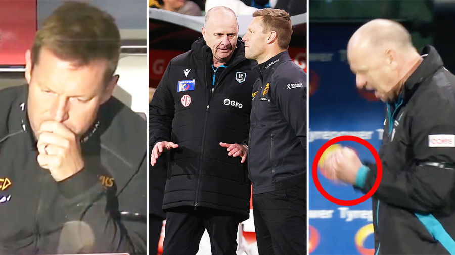 Yahoo Sport Australia - The Hawthorn coach has a real problem with Port Adelaide. Read why