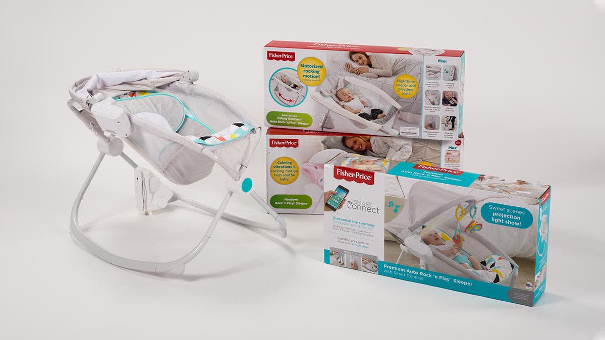 fisher price bassinet smart connect