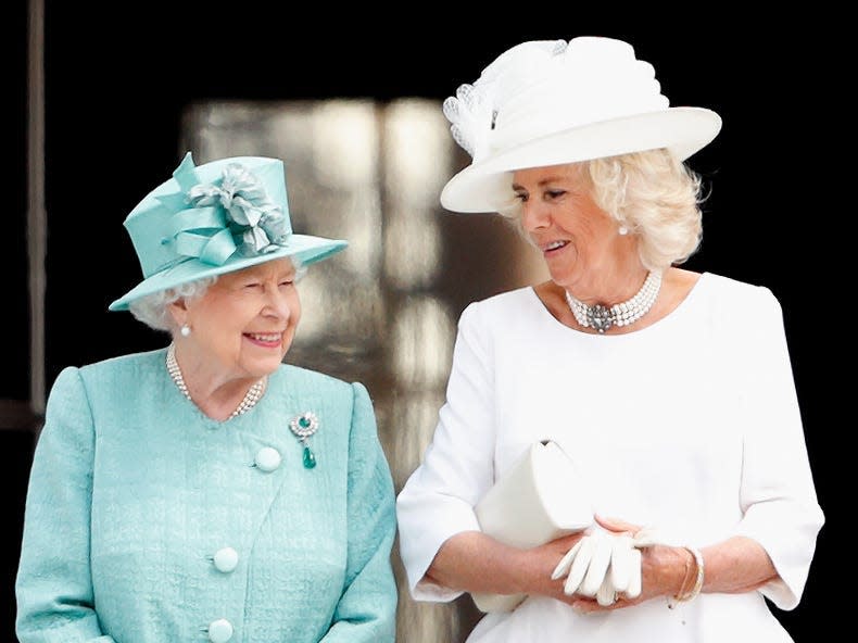Camilla says her late mother-in-law, Queen Elizabeth II, had the most 'wonderful..
