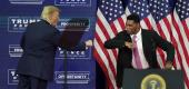 Former President Trump and Herschel Walker. (AP)