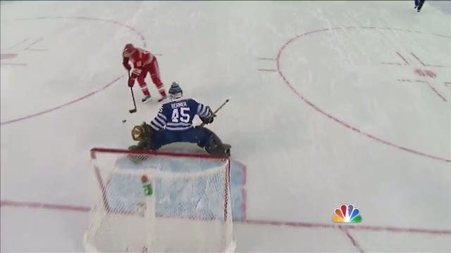 Pavel Datsyuk roofs one in the shootout