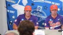 Video: Clemson baseball players Blake Wright and Austin Gordon after Super Regional game 2