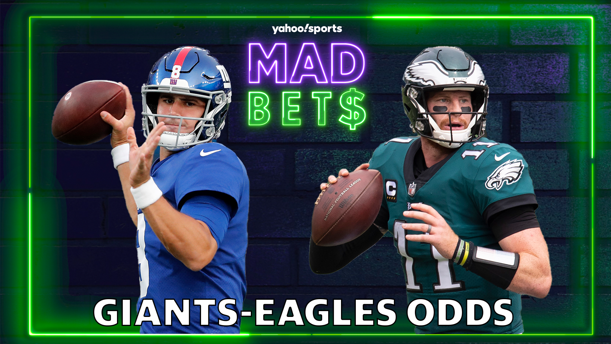 1-win Giants, Eagles slated for strangely high-stakes game on Yahoo Sports  app