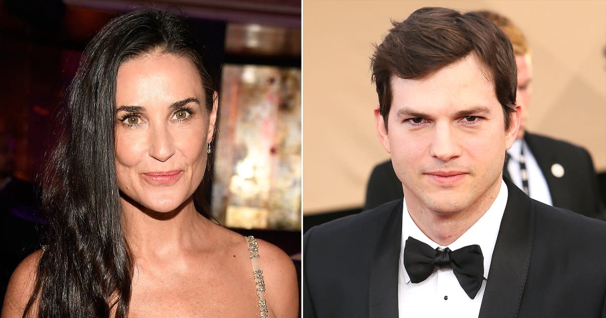 Demi Moore Says Ashton Kutcher Took a Photo of Her Drunk on the Toilet ...