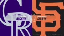 Hicks shines as Giants beat Rockies 4-1, collect first sweep of season