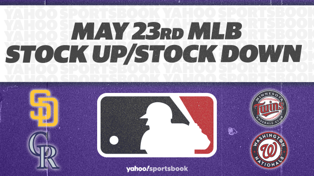 Betting: MLB Stock Up/Stock Down - May 23