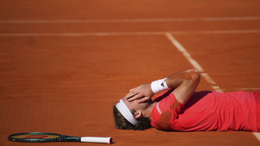 Associated Press - Stefanos Tsitsipas swept aside Casper Ruud 6-1, 6-4 on Sunday to win the clay-court Monte Carlo Masters for the third time in four years, and then wept in his chair.  Tsitsipas sat