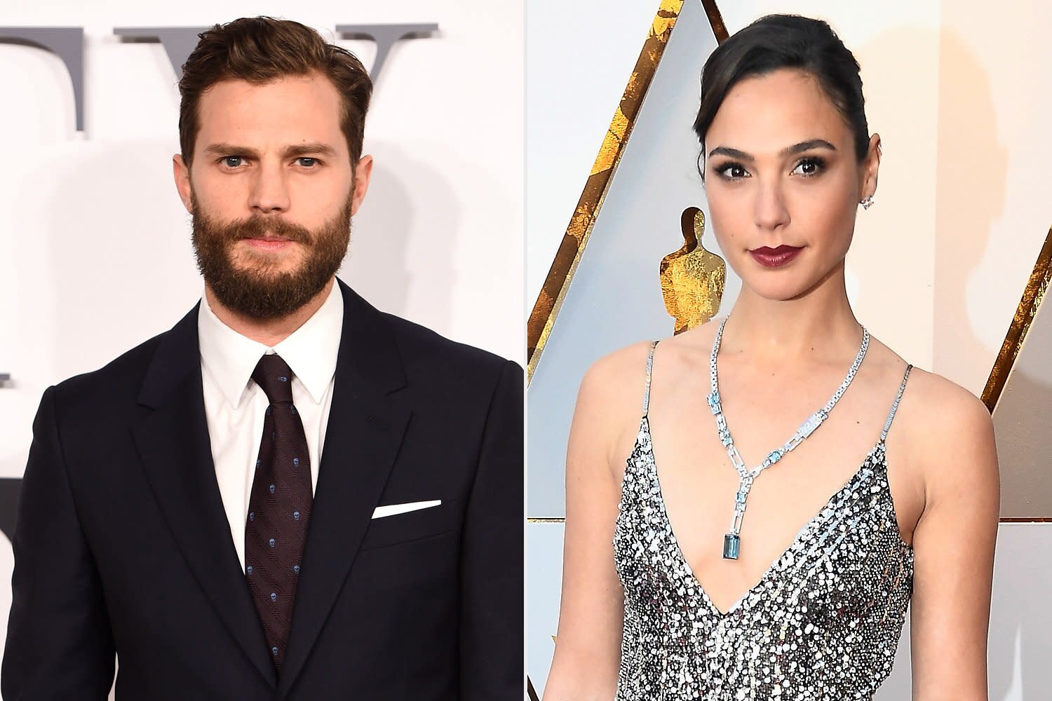 Jamie Dornan Says Gal Gadot Was 'Trying to Do a Good Thing' with Her