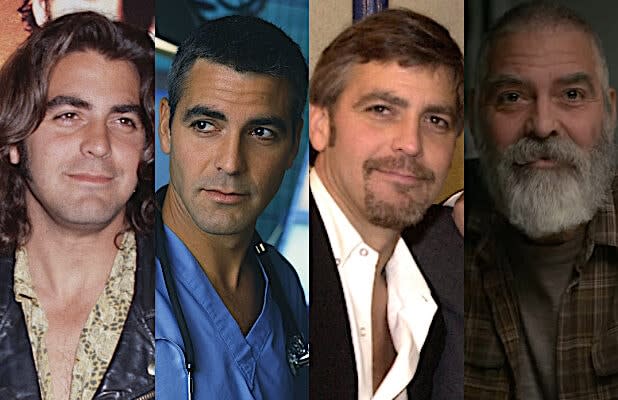 Evolution Of George Clooney S Hair From Mullet To Whiskers To Flowbee Photos