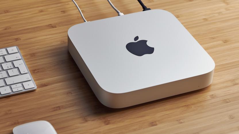 A 2020 Apple Mac Mini desktop computer, taken on November 16, 2020. (Photo by Phil Barker/Future Publishing via Getty Images)