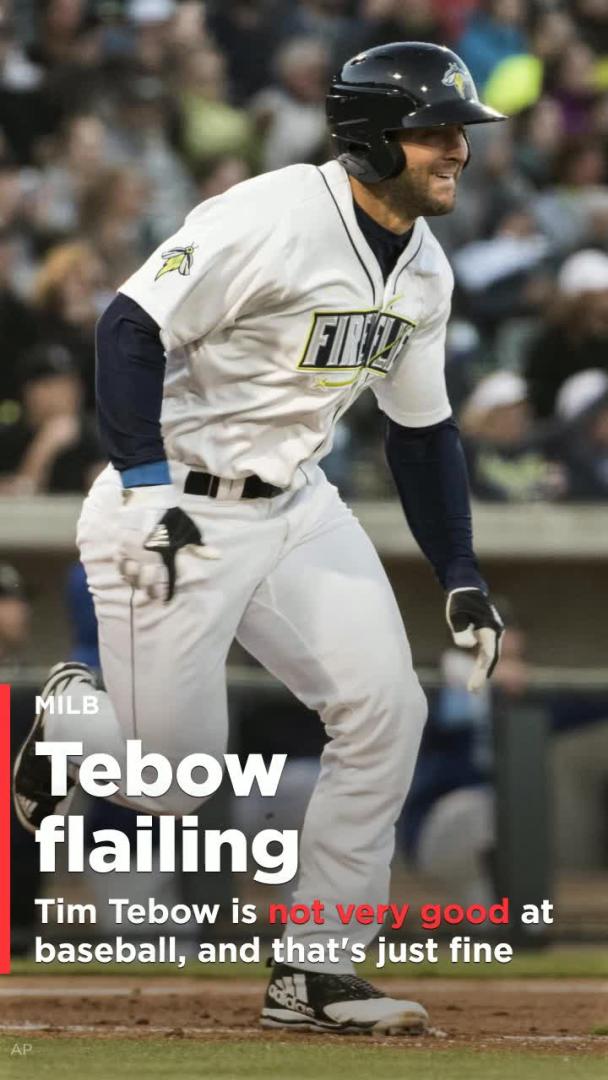 Tim Tebow Is Kinda Good at Baseball - WSJ