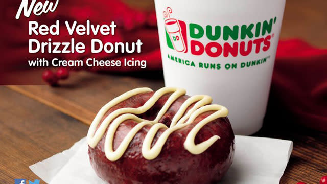 Dunkin Donuts Updates Holiday Menu With Red Velvet Donut