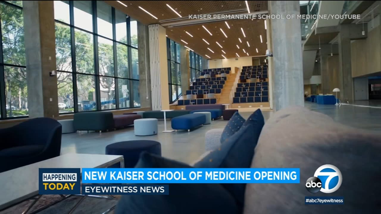 New Kaiser Permanente medical school opens in Pasadena with free