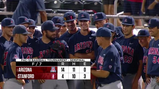 Arizona run rules Stanford to reach Pac-12 title game