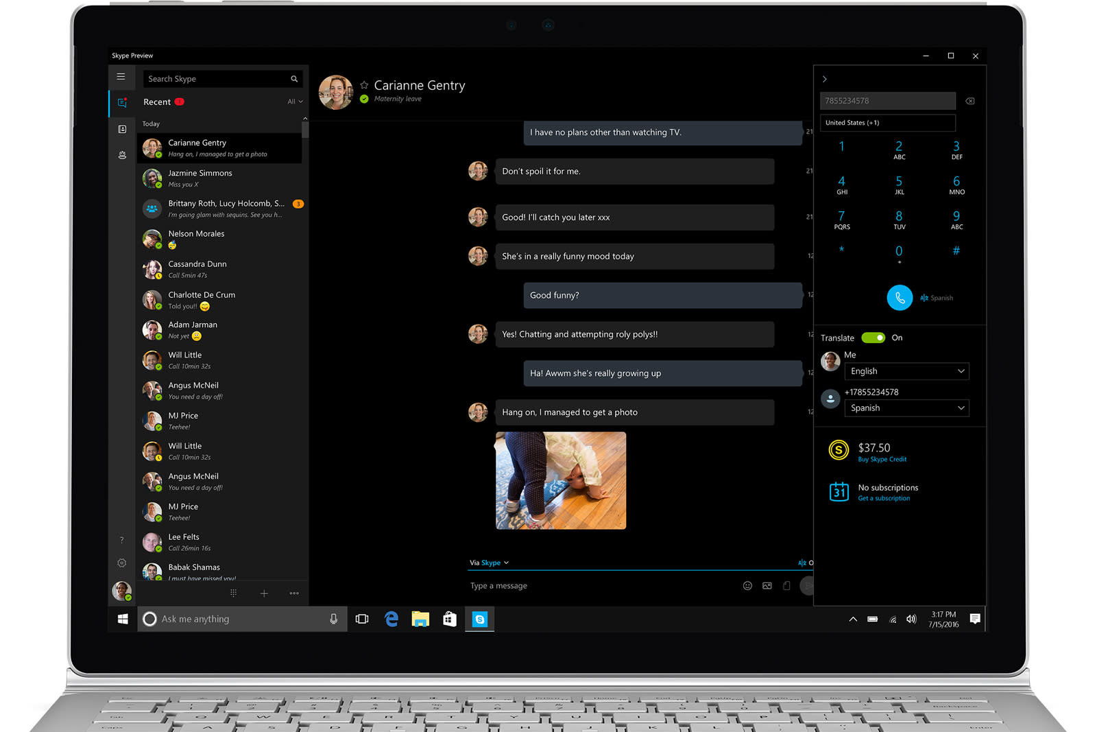 how to use skype translator voice call