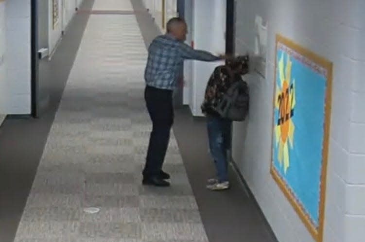 Jimtown High School teacher captured on video striking a student requests early ..