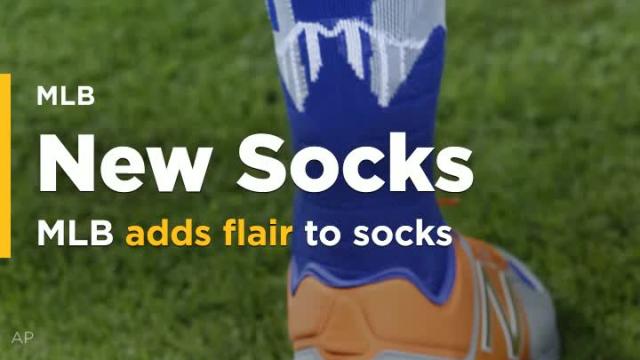 Under construction: MLB adds flair- and skylines - to socks
