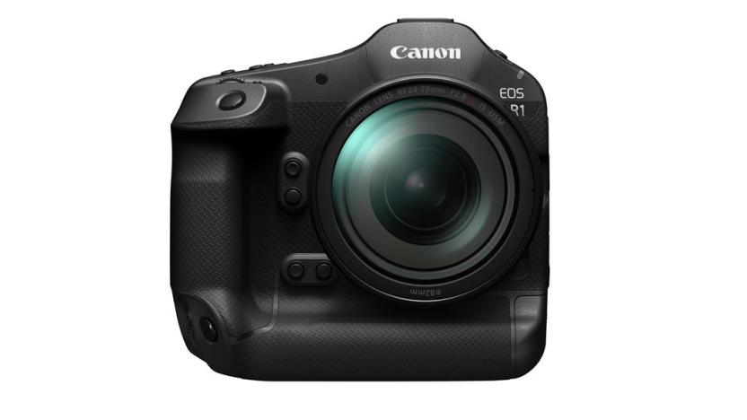 Canon's EOS R1 camera.