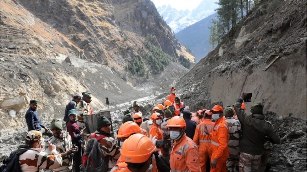 ‘Hanging’ glacier ruptured to trigger flooding in India