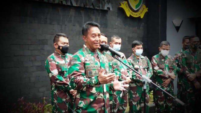 Jenderal Andika Janji Kejar Lucky Si Prajurit Tni Pengkhianat