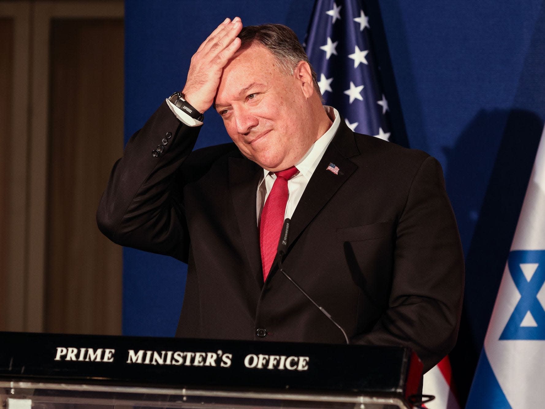 With Trump crouching and time running out, Mike Pompeo is ‘laying landmines’ for Joe Biden