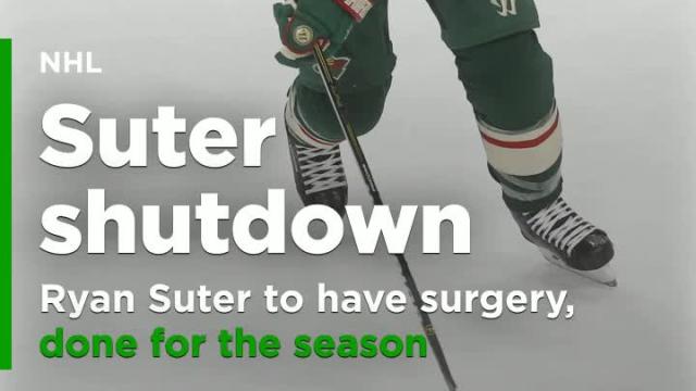 Ryan Suter to have surgery, done for the season