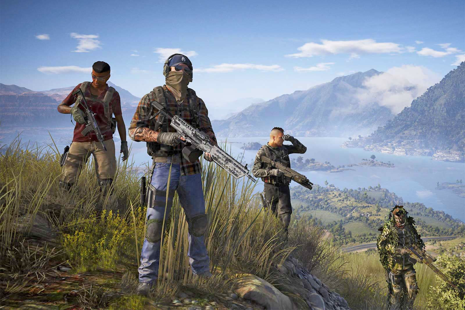 ghost recon wildlands customize team