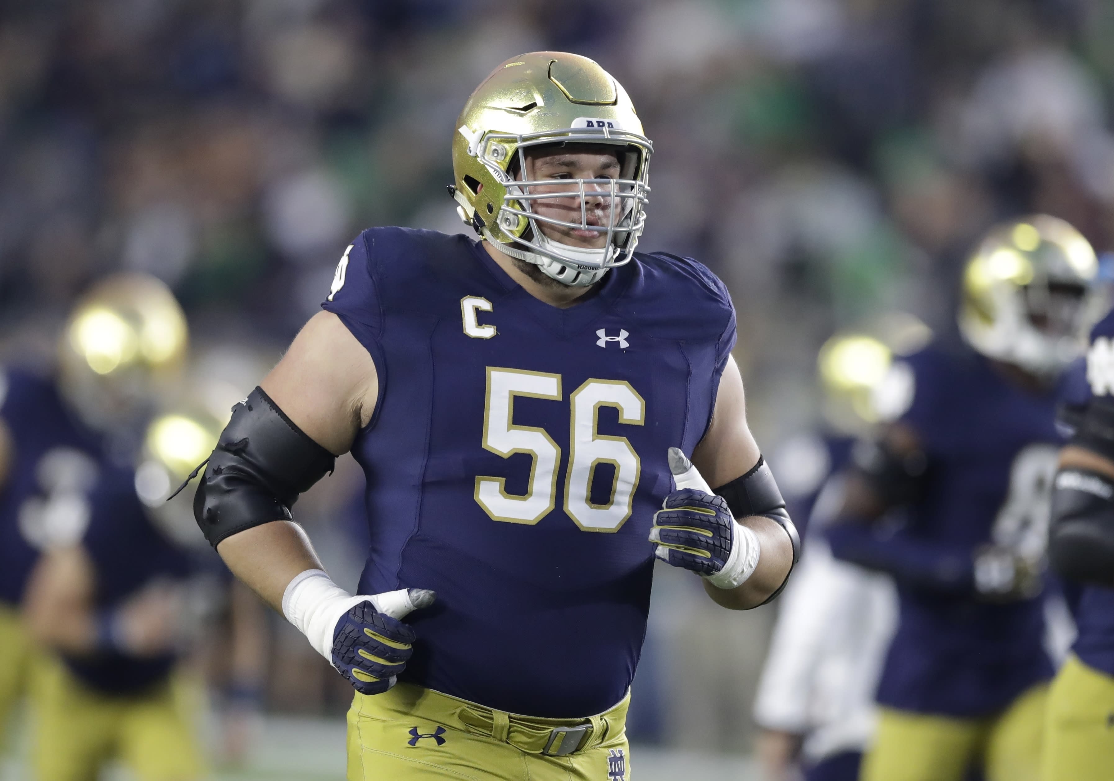 quenton nelson notre dame jersey